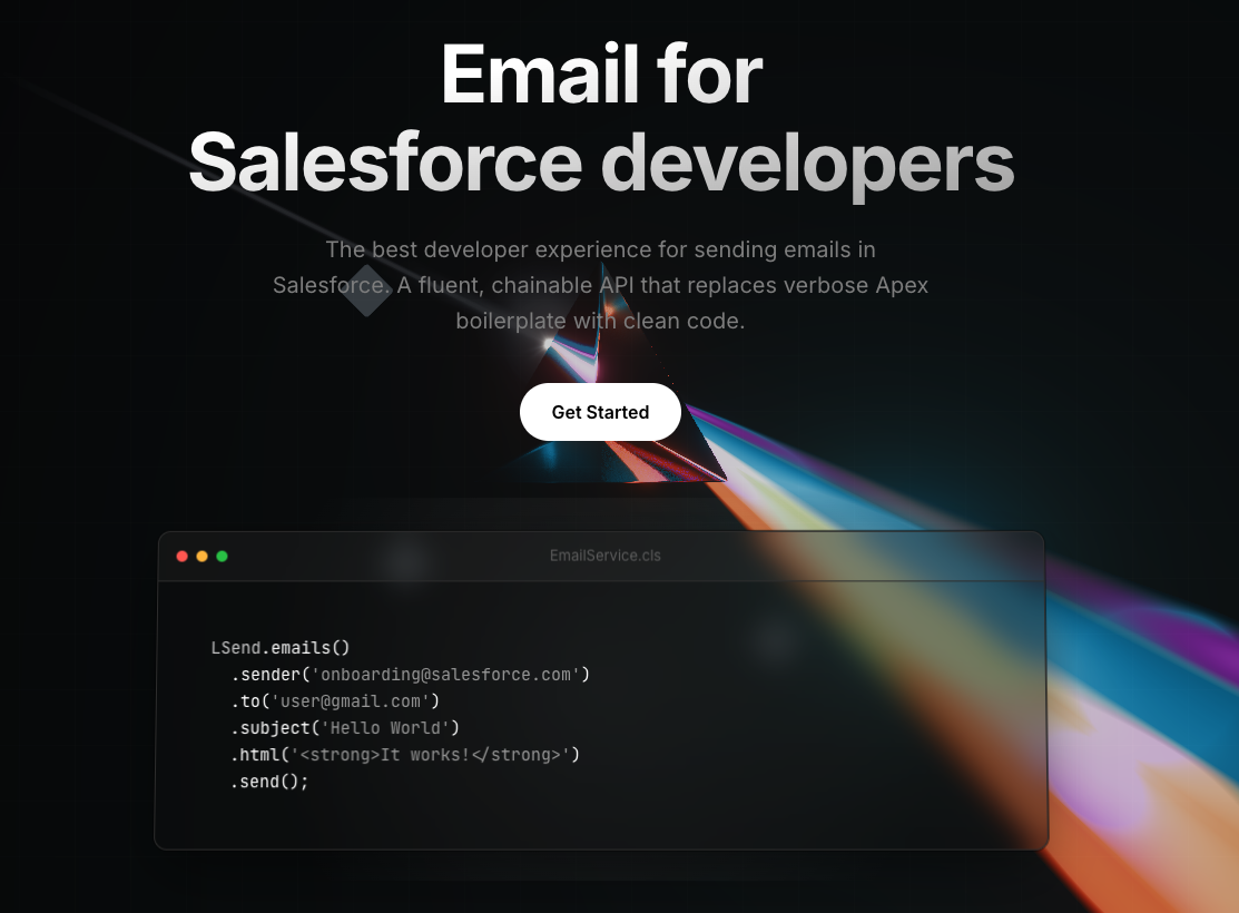 LSend - Lightning Send | Fluent Email API for Salesforce